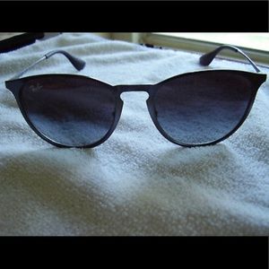 RAY BAN MODEL ERIKA METAL RB 3539 GRAY SUNGLASSES